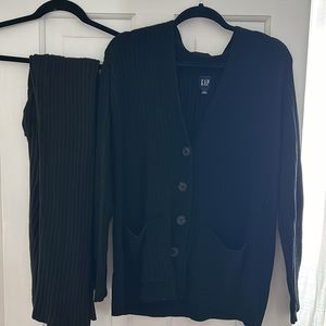Gap ribbed sweater suit